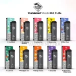 TUGBOAT PLUS 800 PUFFS DISPOSABLE POD DEVICE
