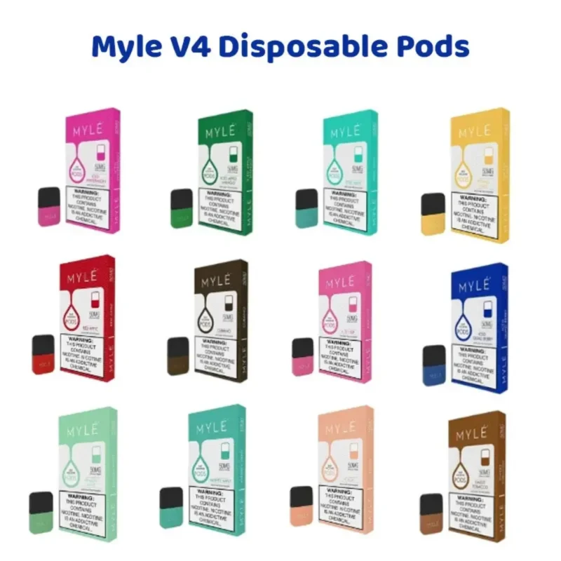 Myle V4 Pods 240 Puffs Best Pod in Dubai