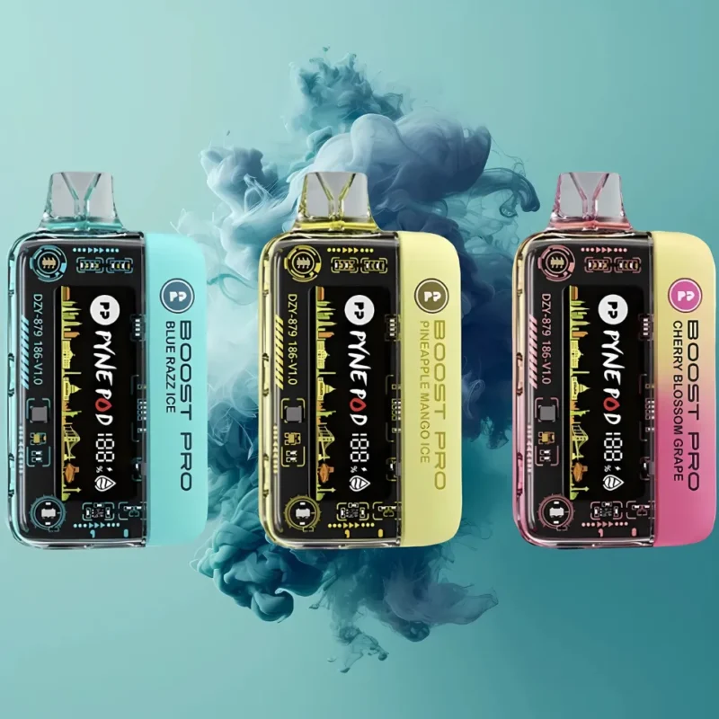 PYNE POD Boost Pro 20000 Puffs 50MG Disposable Vape in Dubai