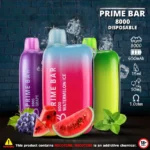 Prime Bar 8000 Puffs 50mg Disposable Vape