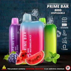 Prime Bar 8000 Puffs 50mg Disposable Vape
