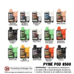 Pyne Pod Boost 8500 Puffs 5% Nicotine Vape in Dubai