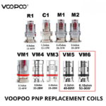 VOOPOO PNP REPLACEMENT COILS ALL OHMS in Dubai