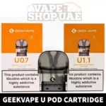 GEEKVAPE-U-Pods-0.7ohm-1.1ohm-Pod-Cartridge-2ml-Replacement-Pod-in-Dubai-UAE-–-3-PCS-Per-Pack.webp