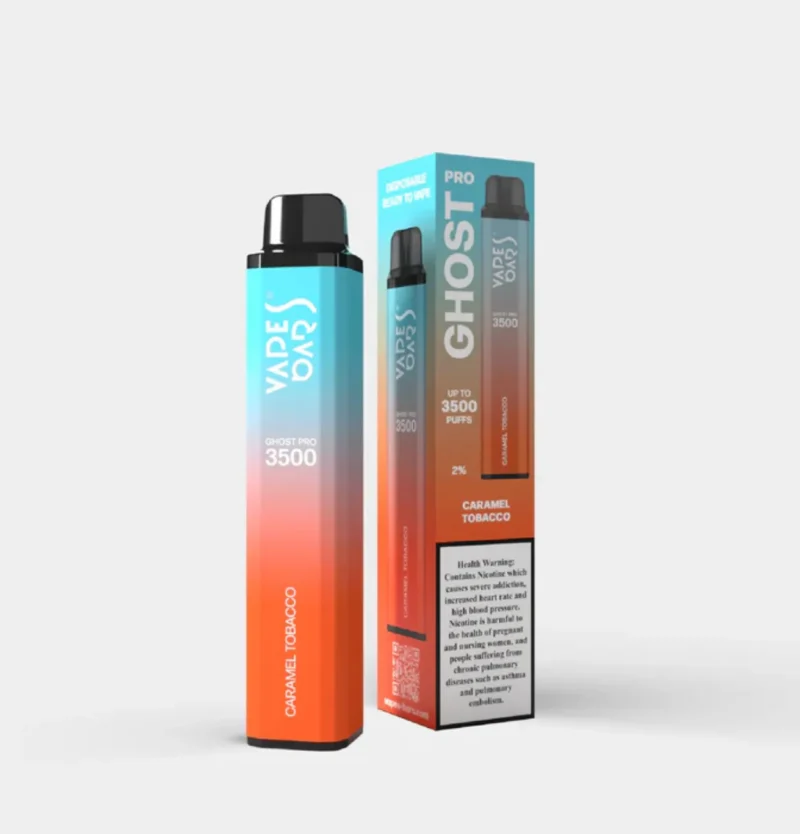 GHOST PRO 3500 CARAMEL TOBACCO