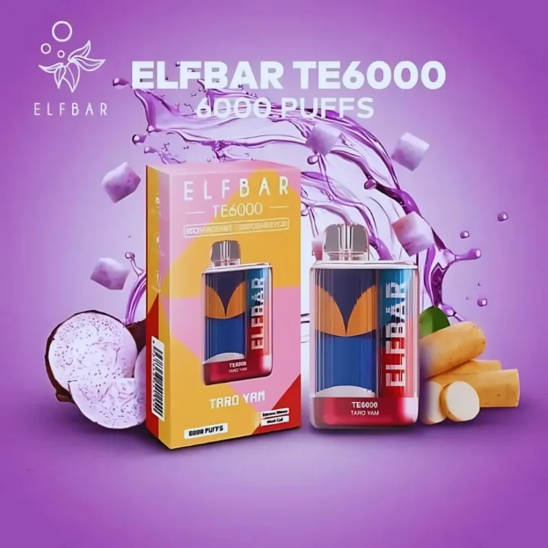 Elf Bar TE6000 5% Us Version Disposable Vape - Trro Yam